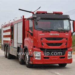 12 tyre ISUZU GIGA Fire rescue vehicle