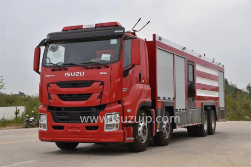 12 wheel ISUZU GIGA Fire fighting vehicle