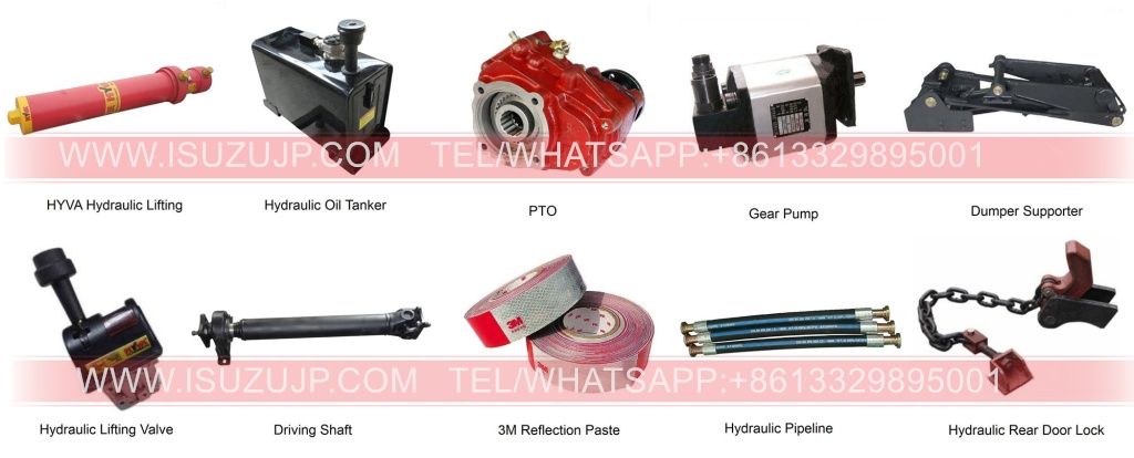 ISUZU tipper truck parts