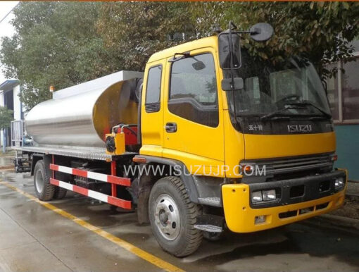 ISUZU 12cbm شاحنة توزيع الأسفلت