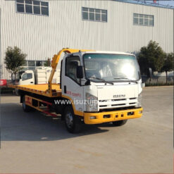 ISUZU 5 ton flat tow truck