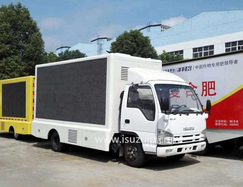 ISUZU ELF led screen truck