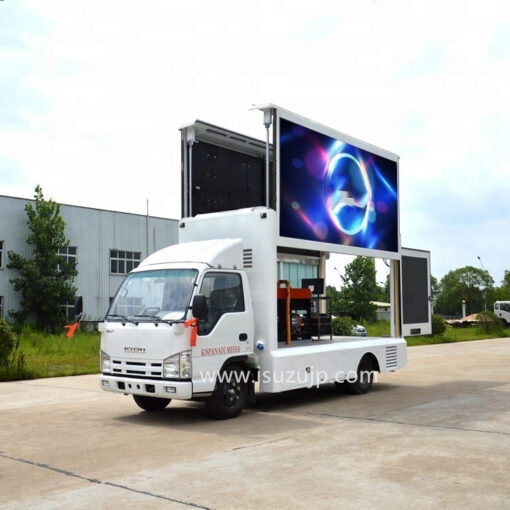 Camión de pantalla LED pequeño ISUZU ELF