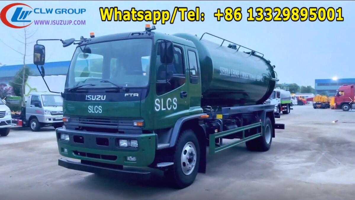 12m3 SEWAGE TRUCK