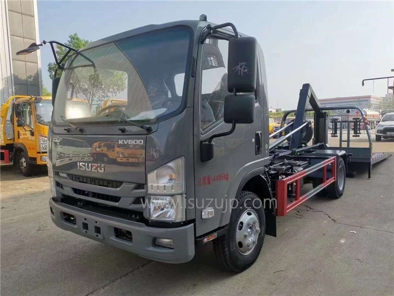 ISUZU NPR 4 ton Full landed flat wrecker truck