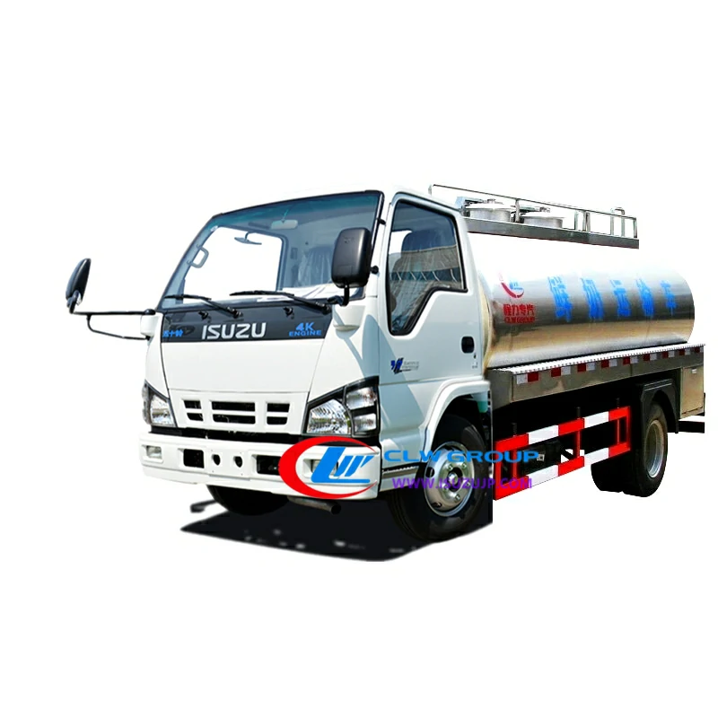 ISUZU Nkr 8000L Milk Tanker Truck