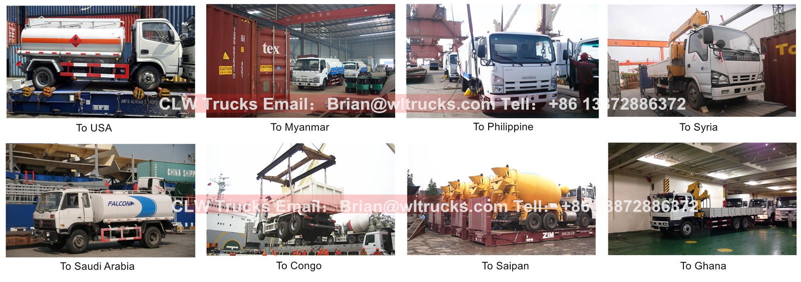 Truck shipping