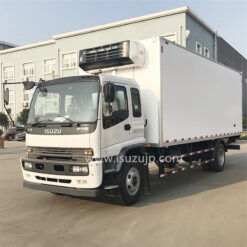 Isuzu 10t အစားအစာအသားသယ်ယူပို့ဆောင်ရေးဗန်