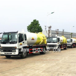 Isuzu 12000liters sewage suction trucks