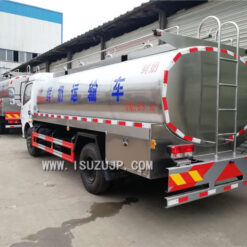 Isuzu 5m3 milk tank truck
