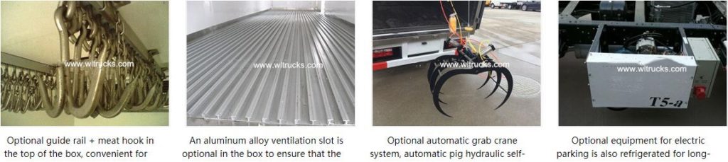 Isuzu Frozen truck Optional configuration