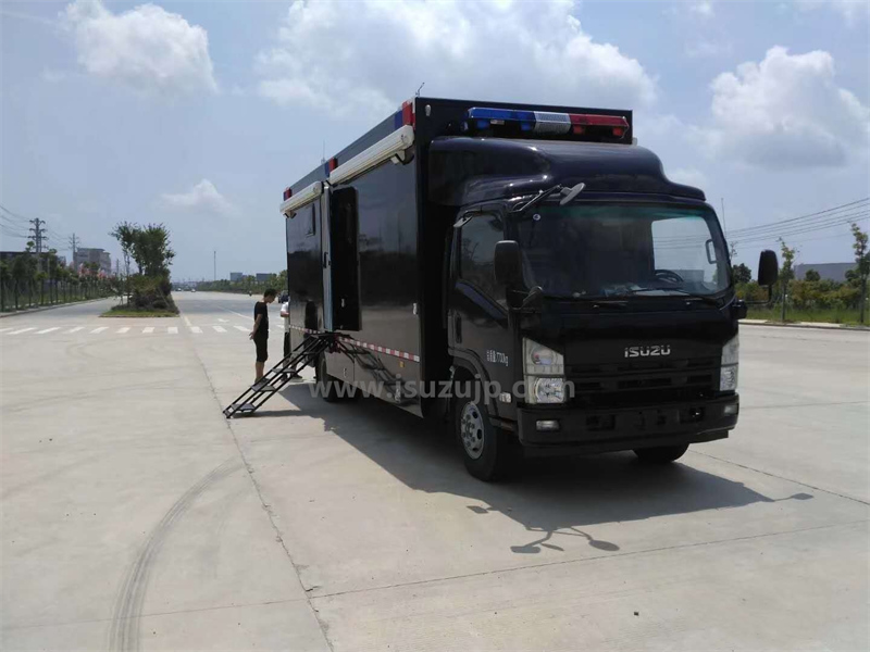Isuzu Npr Police Mobile Office Vehicle image