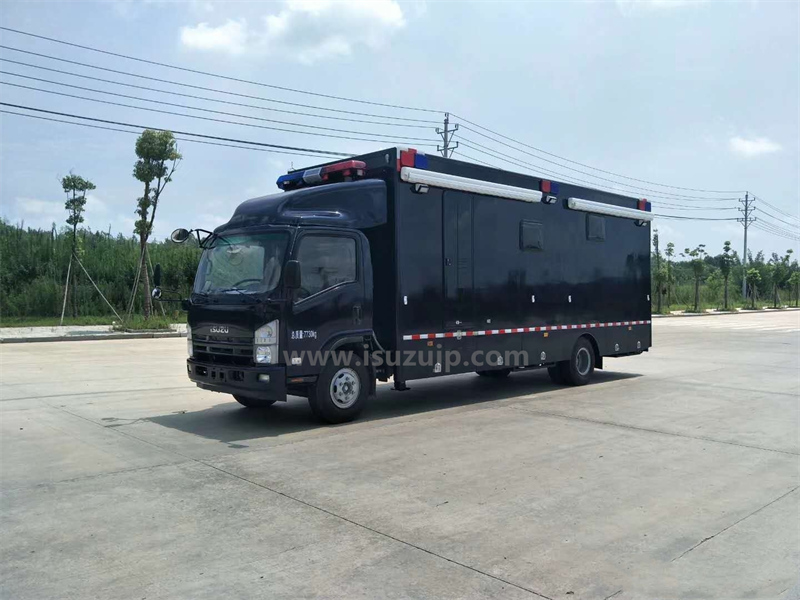 Isuzu Npr Police Mobile Office car