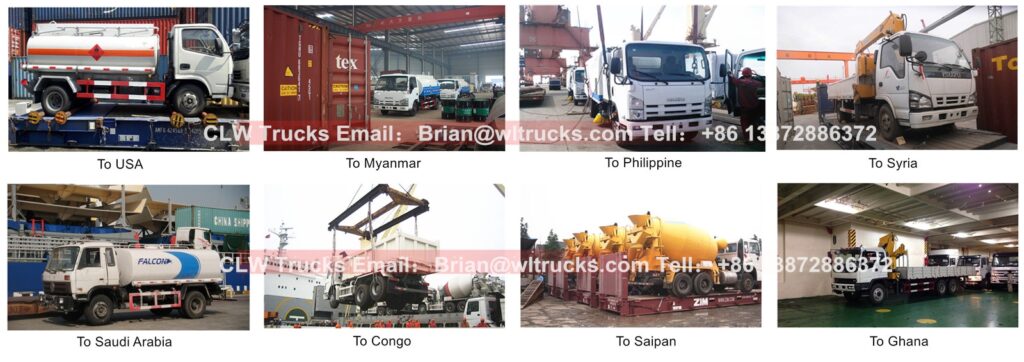 Isuzu diesel truck Shipping