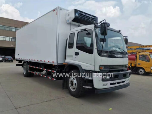 Camion fourgon réfrigérateur Isuzu ftr 12ton