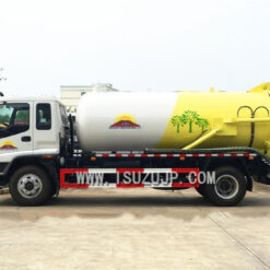 Japan Isuzu 12000L sewage suction truck