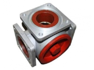 Four position three way ball valve