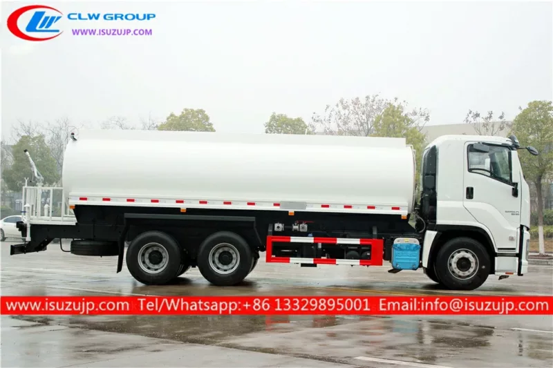 10 tire ISUZU GIGA 20 ton water transport truck