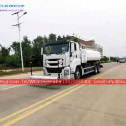 10 tyre ISUZU GIGA 12 ton street cleaning vehicle