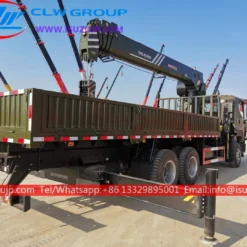 10 wheel ISUZU 16T boom truck crane