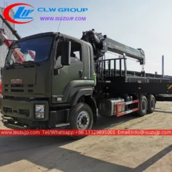 10 wheel ISUZU 16T service truck crane