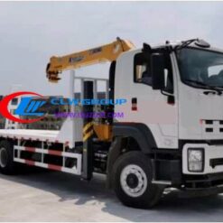 10 wheel ISUZU 20t excavator transportation truck