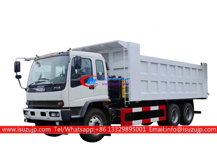 10 wheel ISUZU FVZ 18cbm diesel dump truck tipper