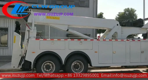 10-колесный буксировщик ISUZU FVZ 25 тонн для тяжелых условий эксплуатации