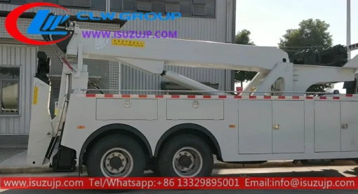 10 roda ISUZU FVZ 25 ton penarik tugas berat