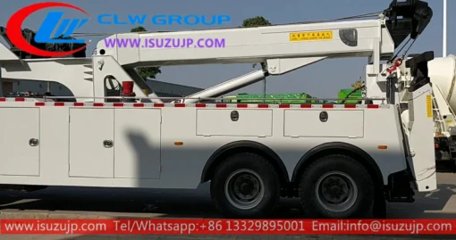 10 wheel ISUZU FVZ 25 ໂຕນ rotator tow truck