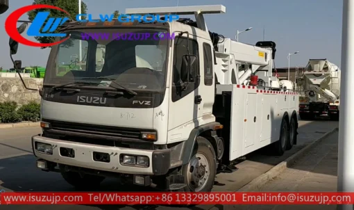 10륜 ISUZU FVZ 25톤 견인차 회수