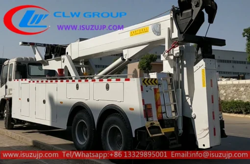 10 wheel ISUZU FVZ 25 ton wreckers towing