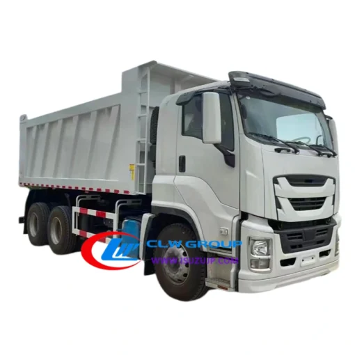 10 पहिया ISUZU GIGA 20 से 24cbm डंप कचरा ट्रक