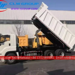 10 wheel ISUZU GIGA 20 to 24cbm dump truck for sale