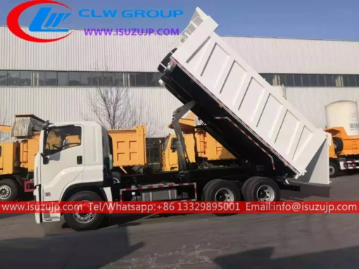 10 gulong ISUZU GIGA 20 hanggang 24cbm dump truck na binebenta