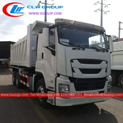 10 rodas ISUZU GIGA 20 a 24cbm caminhão basculante de mineração