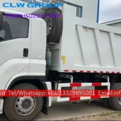 10 wheel ISUZU GIGA 20 to 24cbm mining truck