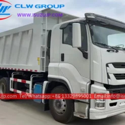 10 wheel ISUZU GIGA 20 to 24cbm tri axle dump truck