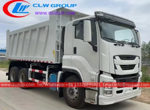 10 ဘီး ISUZU GIGA 20 မှ 24cbm tri axle dump truck