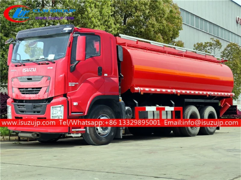 10 wheel ISUZU GIGA 20000 liters fuel tanker truck