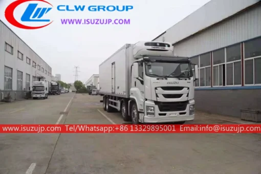 10 wheel ISUZU GIGA 25 ton reefer carriers