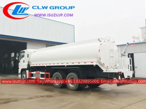 10 wheel ISUZU GIGA 5000 gallon potable water truck for sale