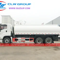 10 wheel ISUZU GIGA 5000 gallon water tank lorry