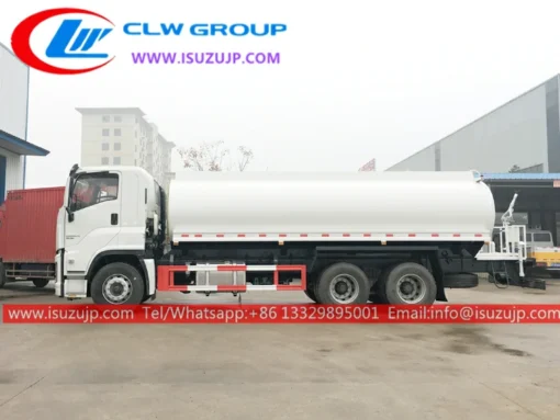 10 bánh xe tải chở nước ISUZU GIGA 5000 gallon