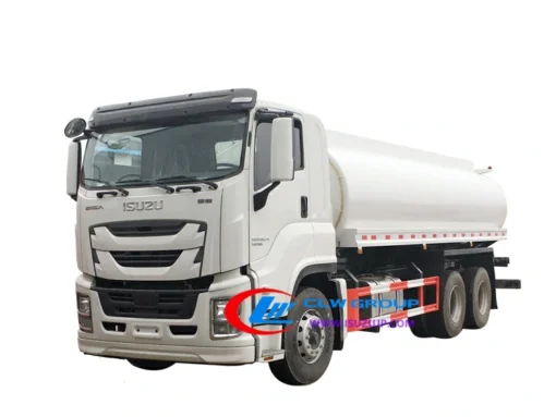 10 bánh xe chở nước ISUZU GIGA 5000 gallon có bơm