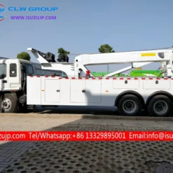 10 wheeler ISUZU 40 ton heavy duty wrecker tow trucks for sale