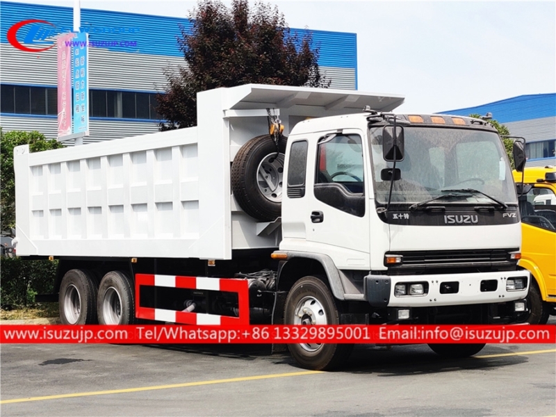 10 wheeler ISUZU FVZ 18m3 dump mining truck