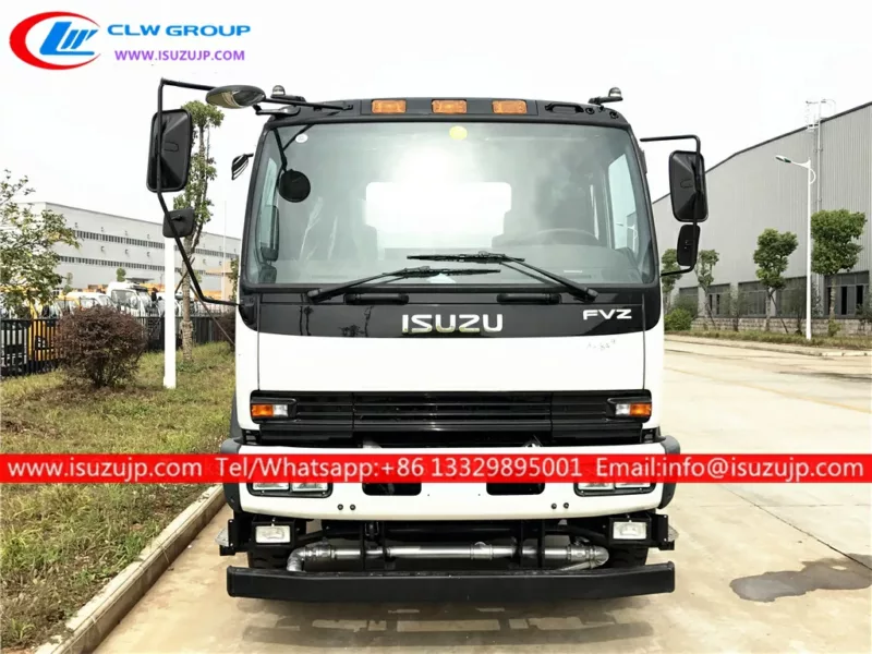 10 wheeler ISUZU FVZ 20m3 water spray truck
