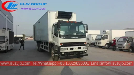 10 হুইলার ISUZU FVZ 25 টন ঠান্ডা ট্রাক