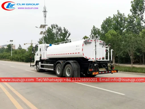 10 wheeler ISUZU GIGA 12cbm sanitation cleaning vehicle